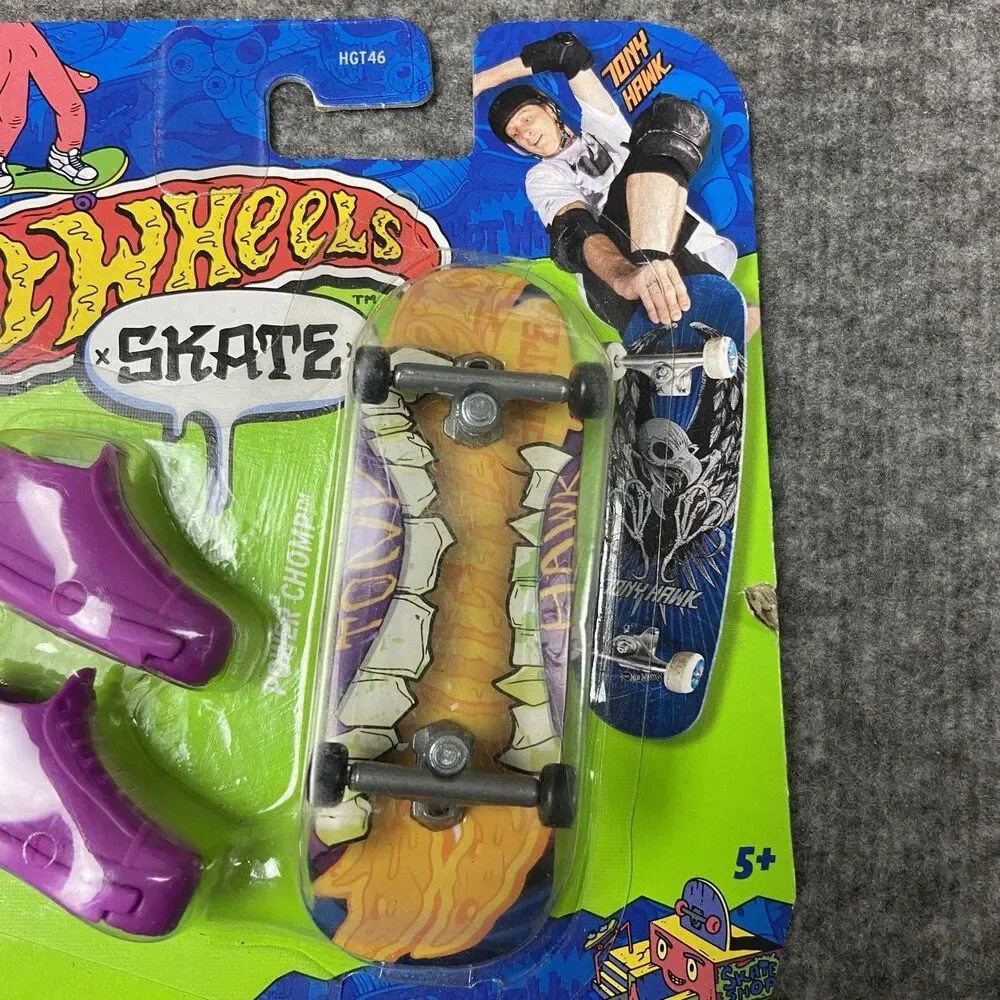 Tony Hawk Hot Wheeles Skate Power Chomp Shoes Fingerboard